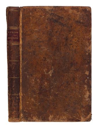 MEDICINE  BARD, SAMUEL. A Compendium of the Theory and Practice of Midwifery.  1807